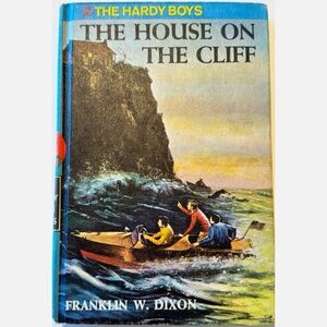 Hardy Boys #2 The House on the Cliff – Vintage 1959 Hardcover Mystery